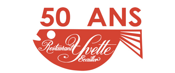 Logo CrŽation nouvelle identitŽ - Restaurant Chez Yvette, Arcachon - 2012